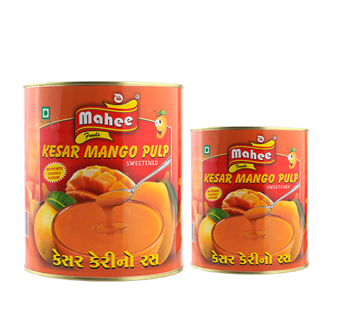 Mango Pulp & Slice - Our Products - Mahee Food Products - Irresistible Taste