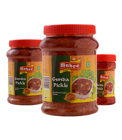 Gunda Pickle - Mahee Food Products - Irresistible Taste