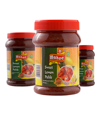 Sweet Lemon Pickle - Mahee Food Products - Irresistible Taste