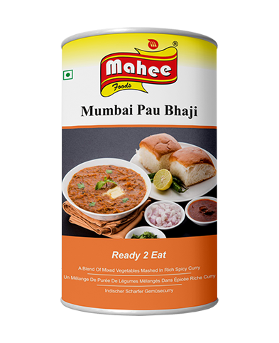 Mumbai Pau Bhaji - Mahee Food Products - Irresistible Taste