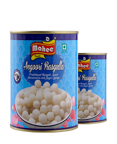 Angoori Rasgulla - Mahee Food Products - Irresistible Taste